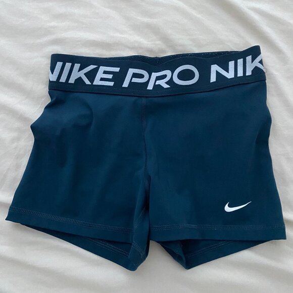 Nike Pros (Navy- M) - Picture 1 of 1